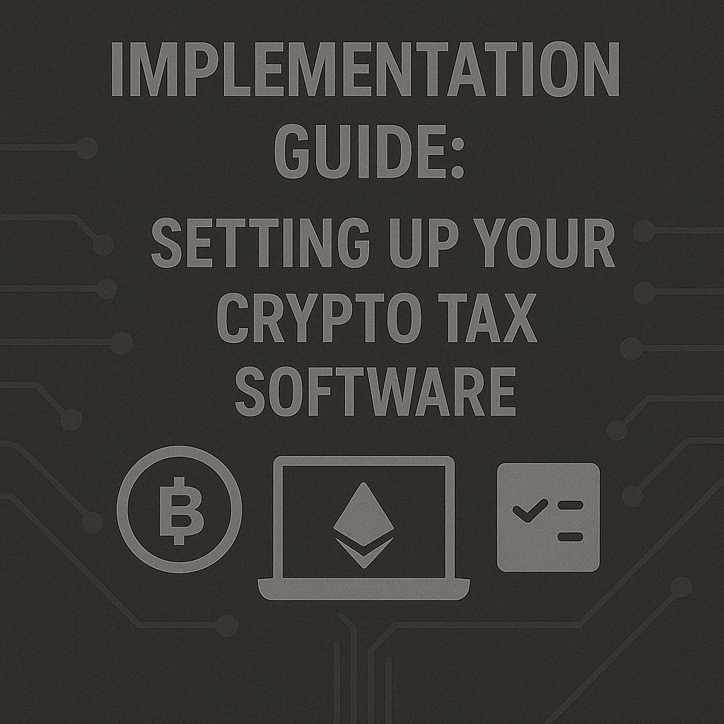 Implementation Guide: Setting Up Your Crypto Tax Software